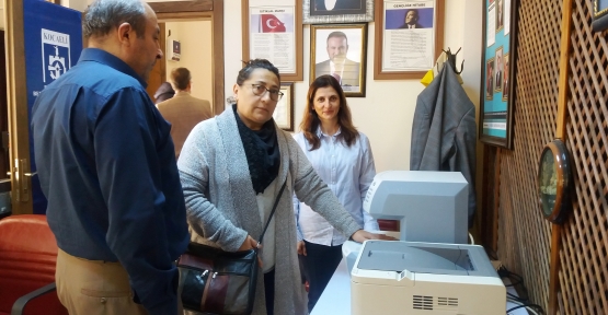 İZMİT'TE EMEKLİLERİN KEMİK ÖLÇÜMLERİ DEVAM EDİYOR