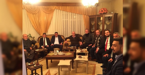AYAZ'DAN UMRE'DEN DÖNEN ÇELİK AİLESİNE ZİYARET