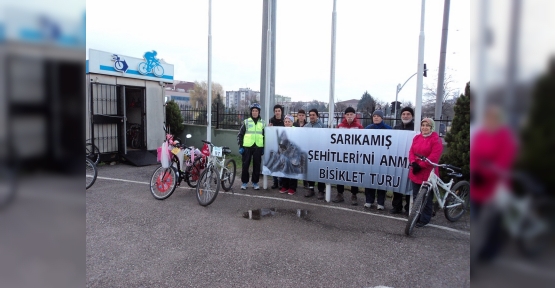 PEDALLAR SARIKAMIŞ ŞEHİTLERİ İÇİN ÇEVRİLDİ