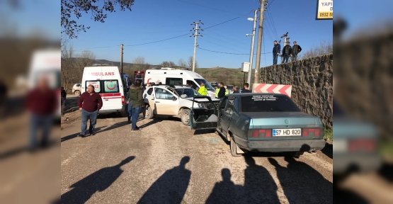 BİR SAAT ARAYLA  İKİ  KAZA
