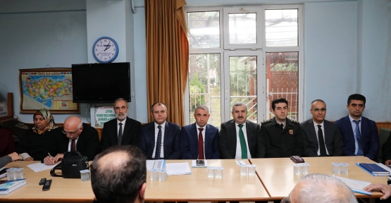 ESENTEPE'DE HALK BULUŞMASI