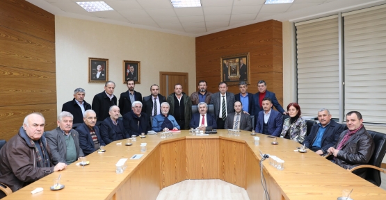 KÖRFEZLİ MUHTARLARDAN HİZMET TEŞEKKÜRÜ