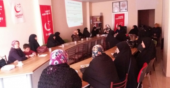 SAADET KADINLARI ÇALIŞIYOR