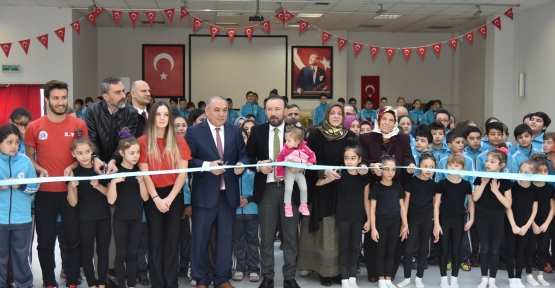 ŞEHİT SELCUK GÖKDAĞ OKULUNUN DA ARTIK BİR SPOR SALONU VAR