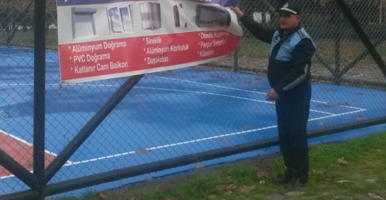YASAK AFİŞE CEZA YAĞDI