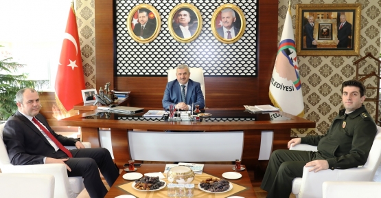 BAŞKAN BARAN, ÖNEMLİ İSİMLERİ AĞIRLADI