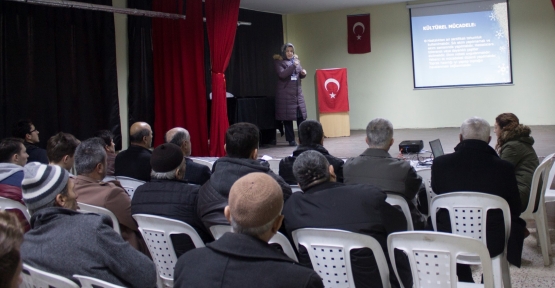    BÜYÜKŞEHİR'DEN ÇİFÇİLERE EĞİTİM