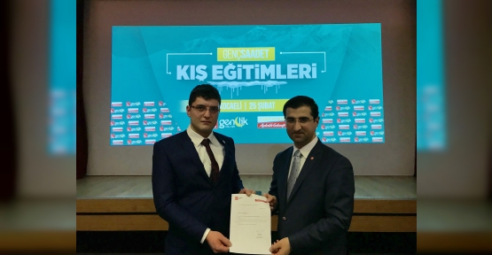 GENÇ SAADET İZMİT’TE BAYRAK DEĞİŞİMİ