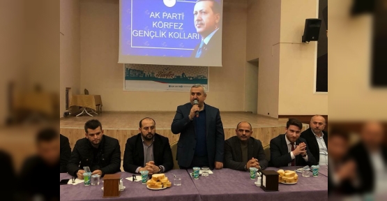 GENÇLERE TEŞEKKÜR YEMEĞİ VERİLDİ