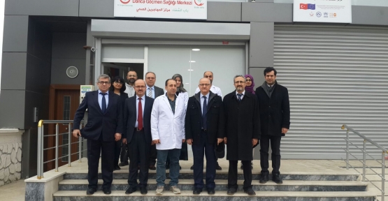 GÖÇMEN SAĞLIĞI MERKEZİ HİZMET VERMEYE BAŞLADI