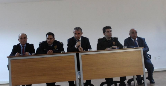 İKİNCİ YARI YIL İÇİN GÜVENLİK TOPLANTISI YAPILDI