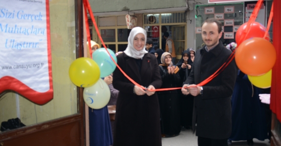 SAADETLİ HANIMLARDAN YARDIM KERMESİ