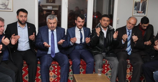 ÜLKÜ OCAĞINDA ŞEHİTLER İÇİN KUR'AN OKUNDU 