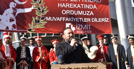 İZMİT BELEDİYESİ’NDEN 1000 ZEYTİN FİDANI