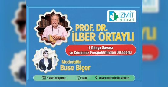 İZMİT’TE ORTADOĞU KONUŞULACAK