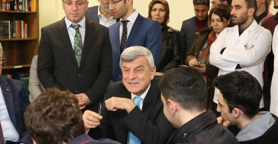 KARAOSMANOĞLU;‘’EĞİTİM FIRSATLARINI DEĞERLENDİRİN VE KENDİNİZİ İYİ YETİŞTİRİN"
