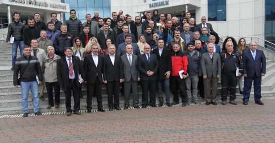 KOCAELİ İTFAİYESİ'NDEN TOZ PATLAMASI EĞİTİMİ