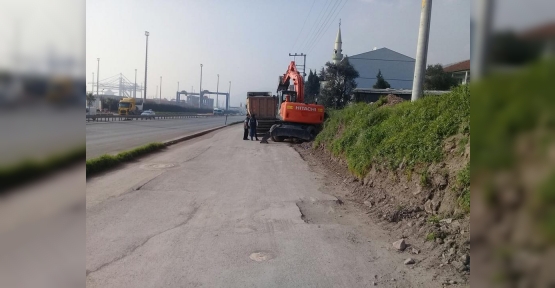 KÖRFEZ'DE DAR YOLLAR GENİŞLETİLİYOR