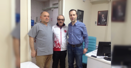 ŞAMPİYONDAN DOKTORUNA TEŞEKKÜR