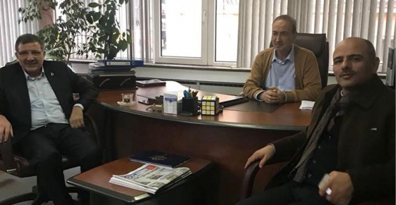 SÖĞÜT'TEN ŞEKER'E BAŞSAĞLIĞI ZİYARETİ