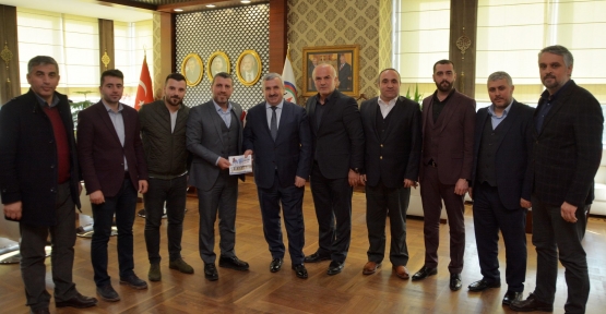 TRABZONLULARDAN BAŞKAN BARAN'A DAVET
