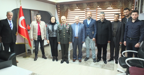TUĞGENERAL DALKIRAN'DAN İADEYİ ZİYARET