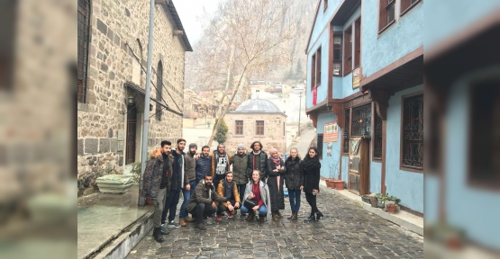ULUSLARARASI ÖĞRENCİLER AFYONKARAHİSAR'I GEZDİ