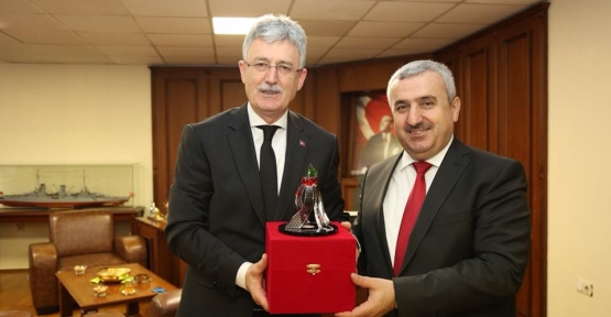 BAŞKAN BARAN'DAN İKİ BAŞKAN'A ZİYARET