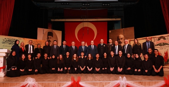 İSTİKLAL MARŞI'NIN 97. YIL DÖNÜMÜ KUTLANDI