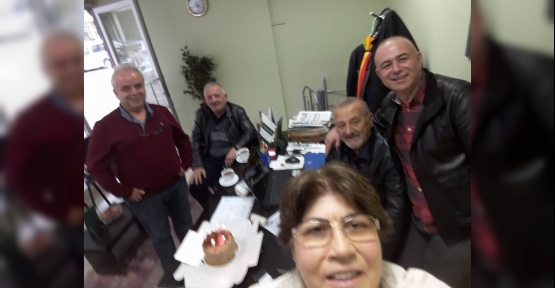 TUĞMAN KAYALI'YA SÜRPRİZ YAŞ GÜNÜ