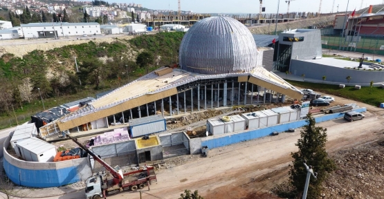 İZMİT’TE UZAY EVİ YÜKSELİYOR