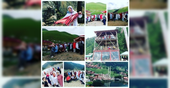 AK Kadınlar Karadeniz Turunda