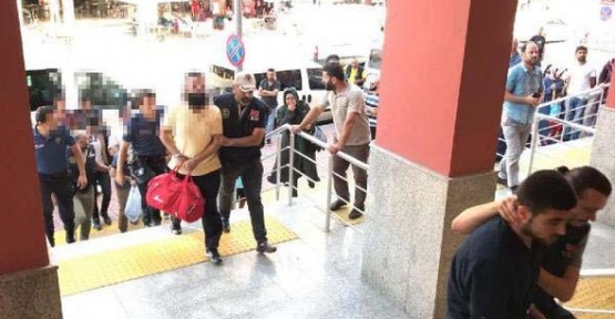 DEAŞ OPERASYONUNDA 16 ŞÜPHELİ ADLİYEDE