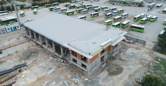 İtfaiye Terminal Müfreze Binası Şekilleniyor