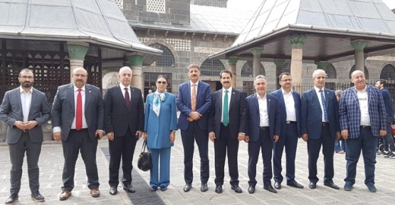 Milletvekili Yaman, Cumhurbaşkanı ile Diyarbakır’daydı