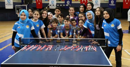Okullar Arası Masa Tenisi Şampiyonası  Sona Erdi