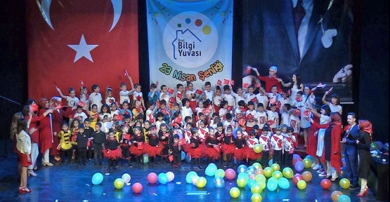 Özel Bilgi Yuvası'ndan Çoşkulu 23 Nisan Kutlaması