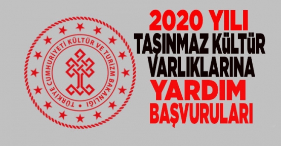 Taşınmaz Kültür Varlıklarına Yardım Başvuruları Başladı