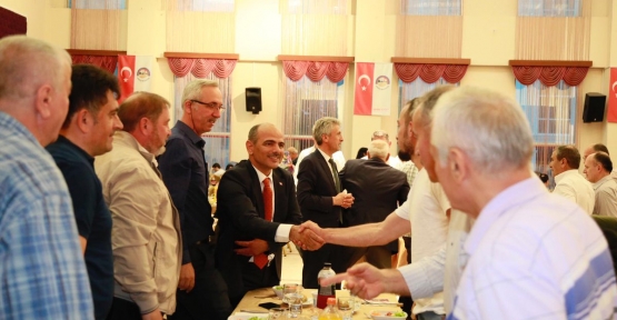 BAŞKAN SÖĞÜT ; ''SİZLERİN BU KENTE EMEĞİ BÜYÜK''