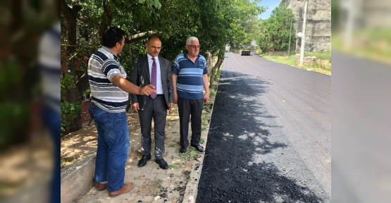 Çamlıtepe’de Asfaltsız Sokak Kalmadı