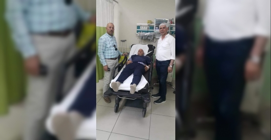 Hastane Dönüşünde Araç Takla Attı