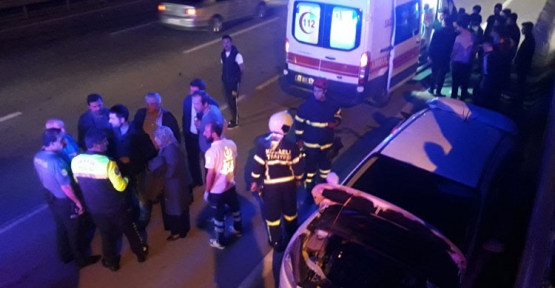 KÖRFEZ'DE FECİ KAZA: 5 YARALI..!