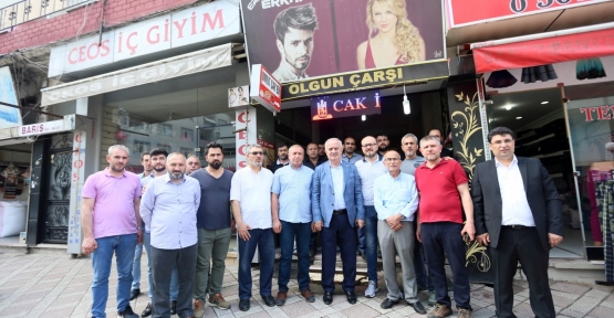 Aygün: "Esnaflarımızın Görüşü Bizim İçin Çok Önemli"