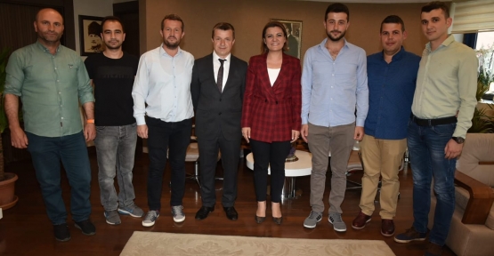 Başkan Hürriyet’e Hayırlı Olsun Ziyaretleri