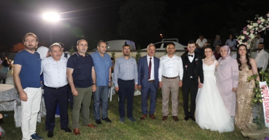    Başkan Söğüt, mutlu anlara ortak oldu