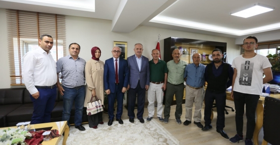 BAŞKAN AYGÜN “HEP BİRLİKTE ÇALIŞMAYA DEVAM EDECEĞİZ”