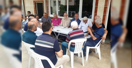 Başkan Aygün Sürekli Halkla İç İçe