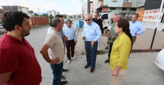 Başkan Aygün’den Çalışmalara Yakın Takip