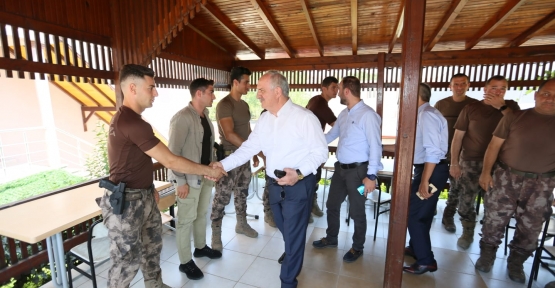 Başkan Aygün’den Özel Harekatçılara Ziyaret