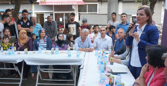 Başkan Hürriyet Topçular Halkıyla Buluştu